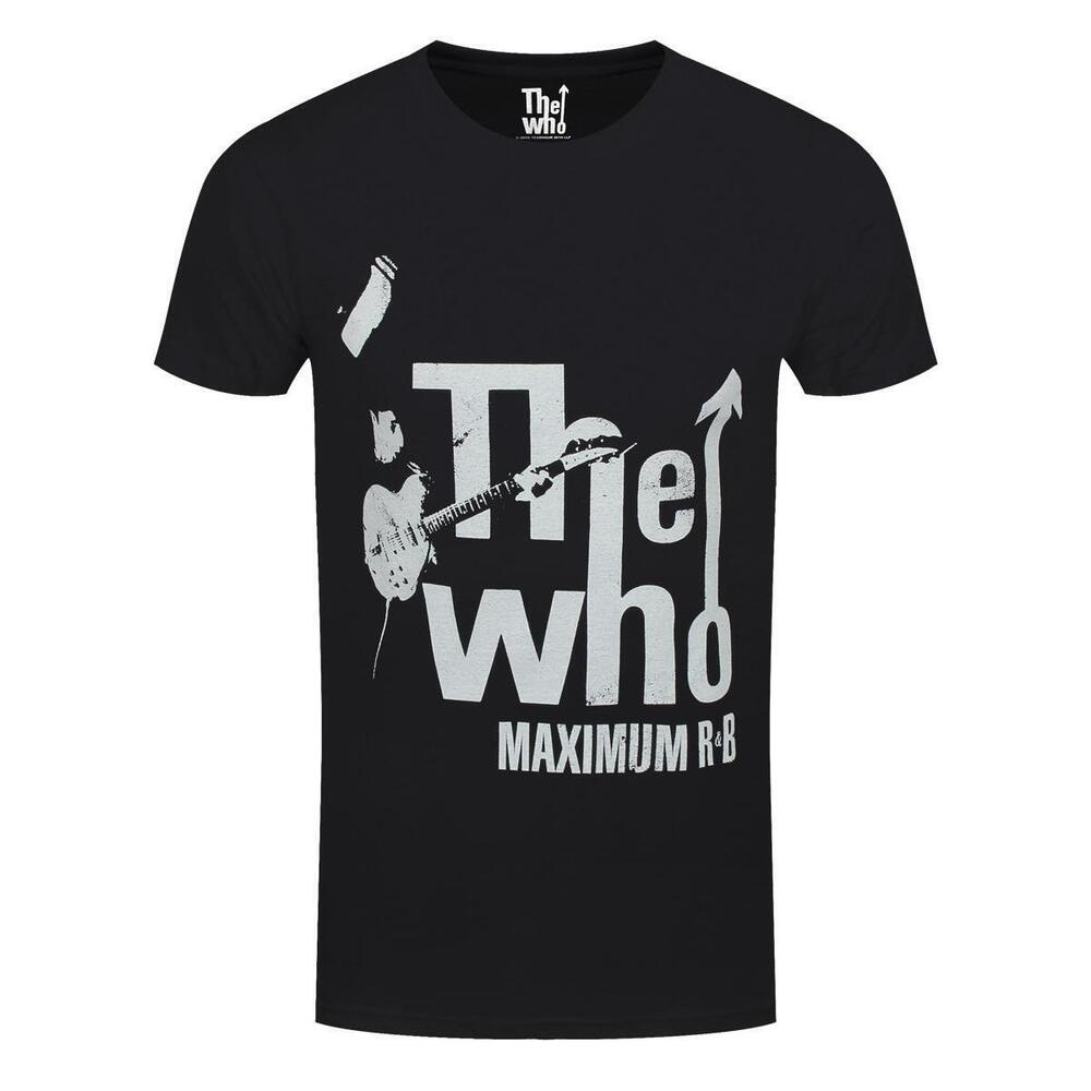 The Who Maximum Rb Mens Black Tshirt
